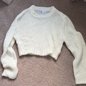 By the way. crop sweater